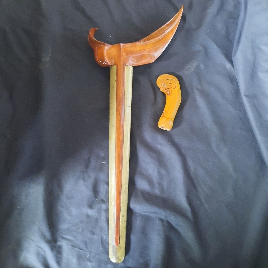 Warangka Ladrang Solo Surakarta Kayu Trembalo Gandar Iras Lawasan Handle