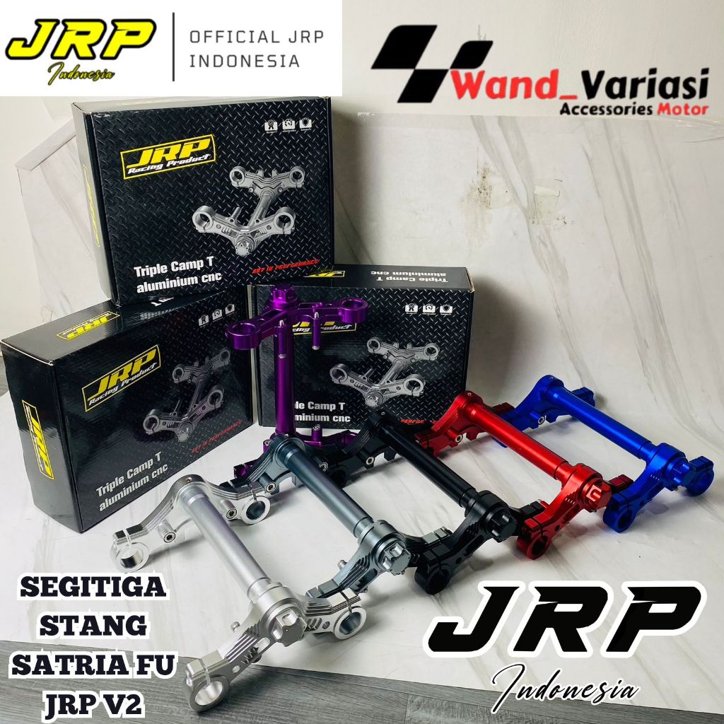 JRP SEGITIGA STANG JRP SATRIA FU V2 Upgraded Version Full CNC AS 26