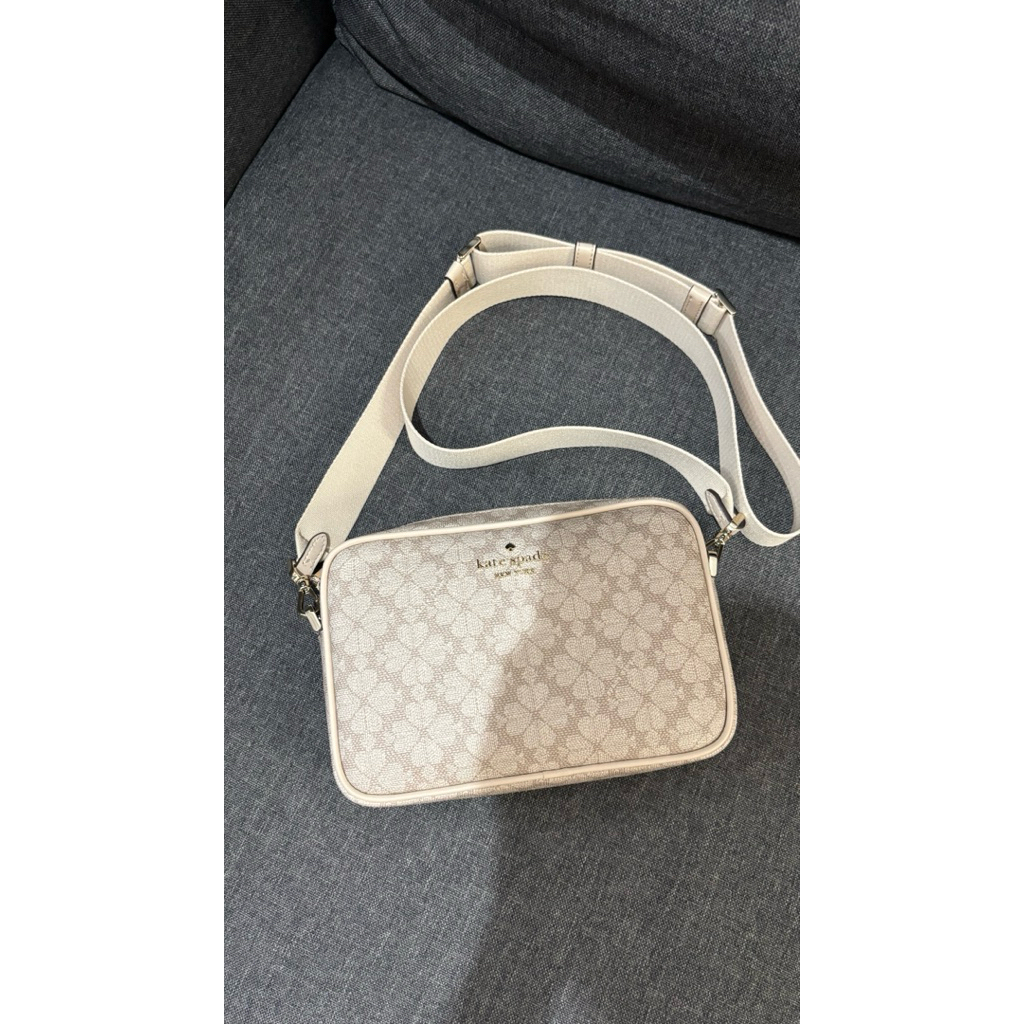 Preloved katespade flowers crossbody original