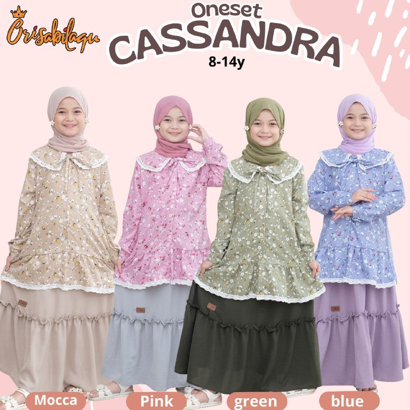 READY!!!ONE SET ROK HIJAB CASSANDRA BY ORISABILAQU