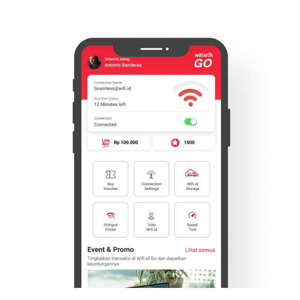 WIFI ID VOUCHER 12 Jam