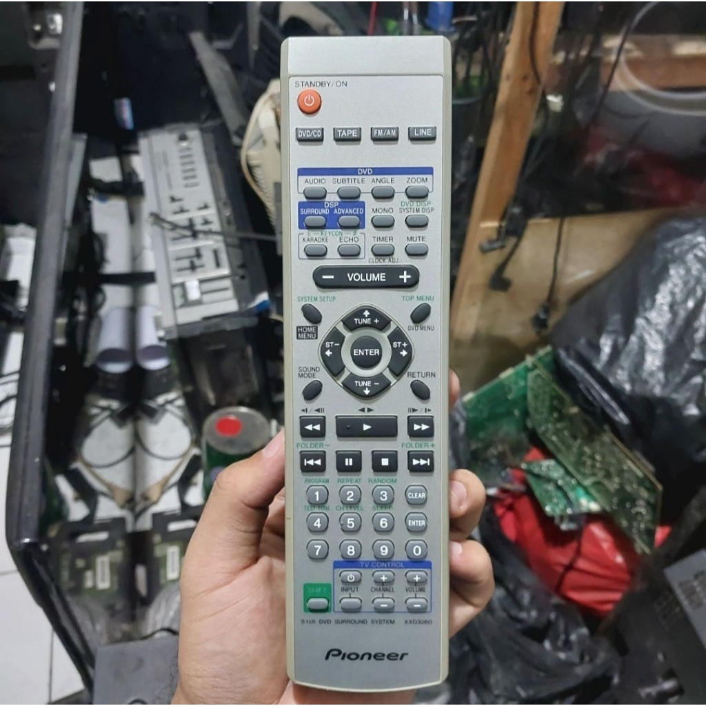 REMOT REMOTE AUDIO HOME THEATER EQUALIZER PIONEER ORIGINAL