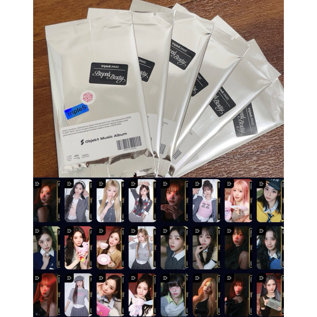 tripleS OMA Beyond Beauty msnz ASSEMBLE25 sealed objekt music album seoyeon hyerin jiwoo chaeyeon yo