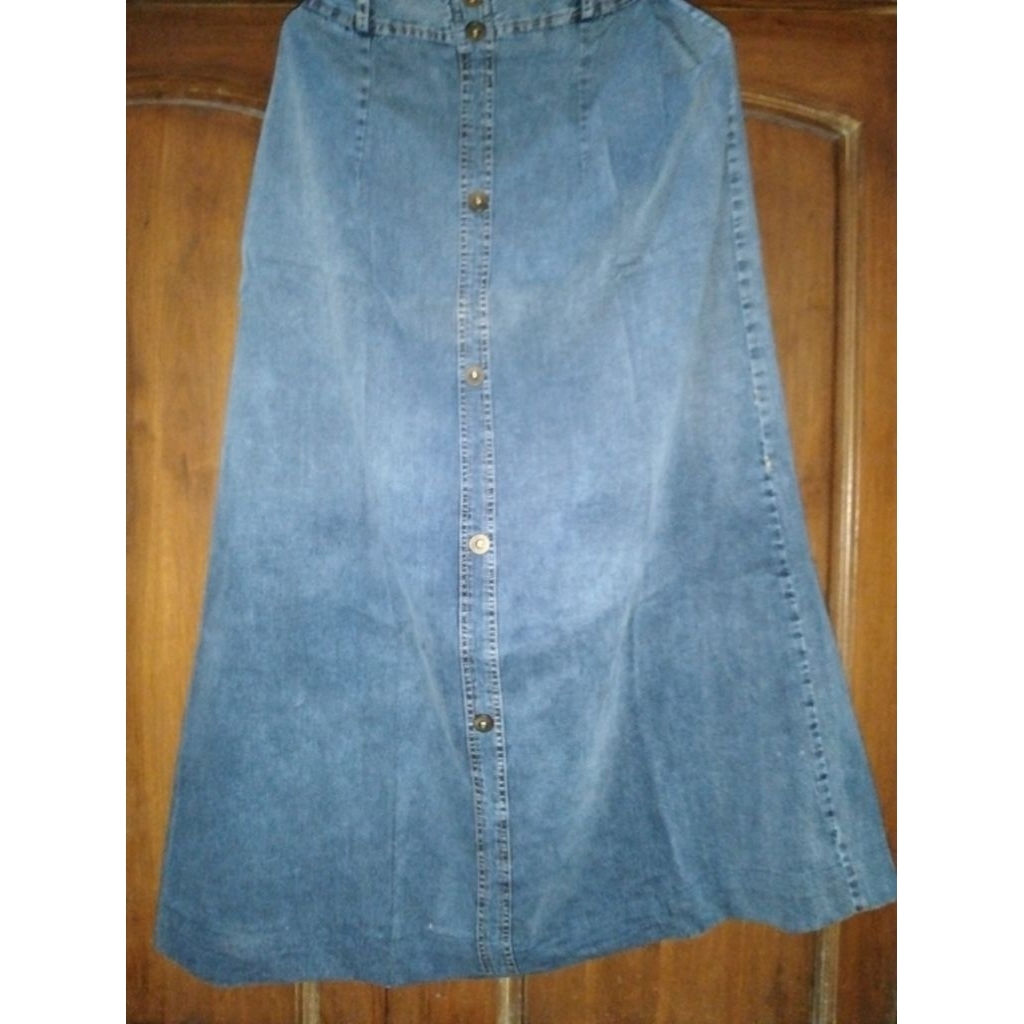 Preloved Rok Panjang Jeans/Rok Jeans
