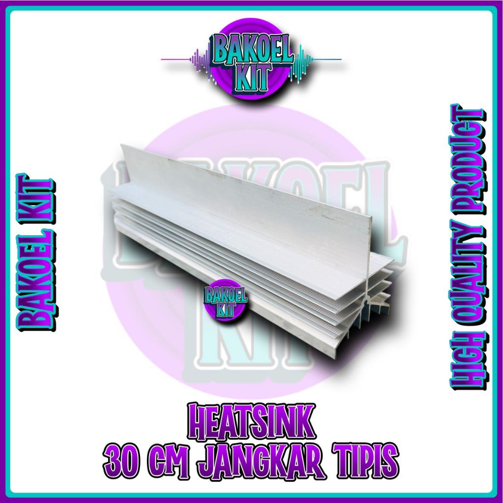 [HEATSINK] Pendingin 30 Cm Jangkar Tipis ups
