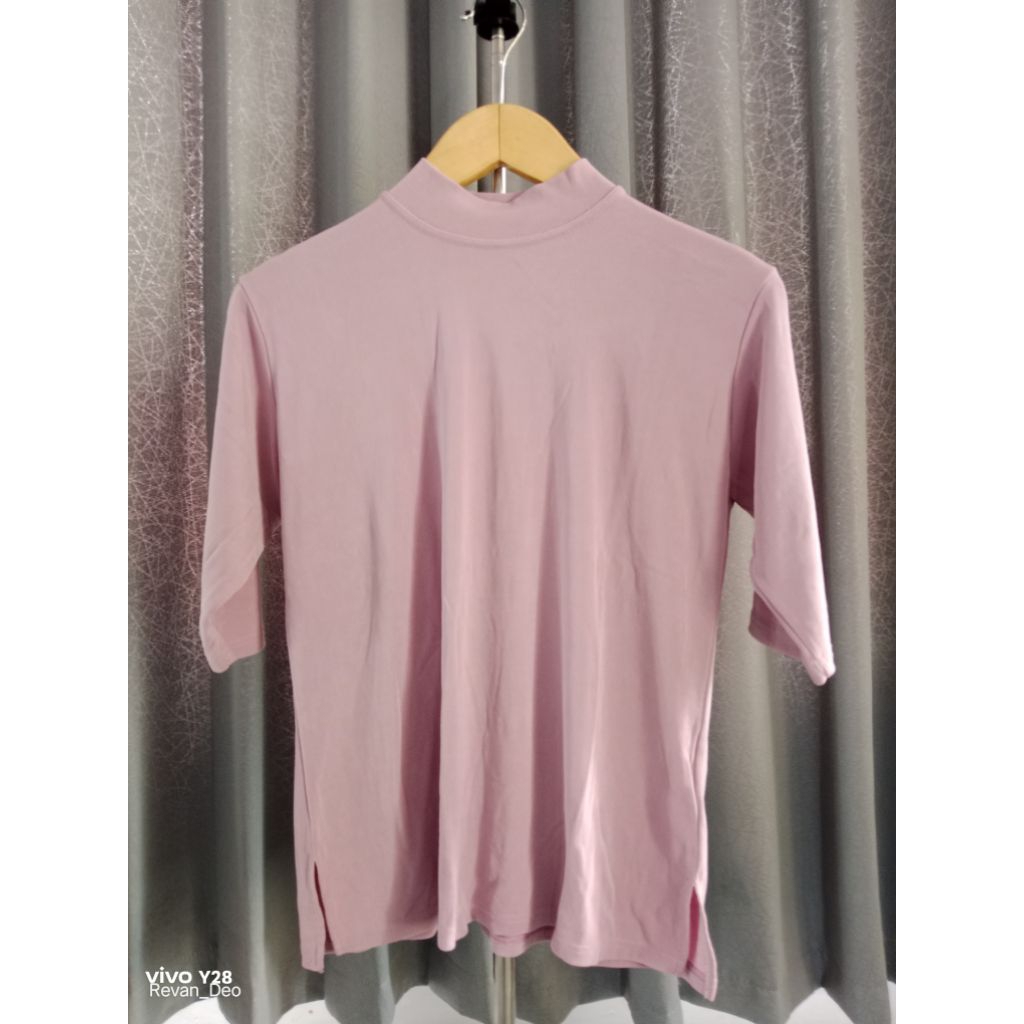 atasan wanita.iner warna salem