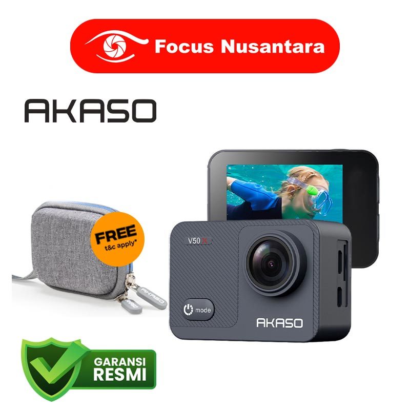 AKASO V50 X AKASO V50X New Version Action Camera GARANSI RESMI