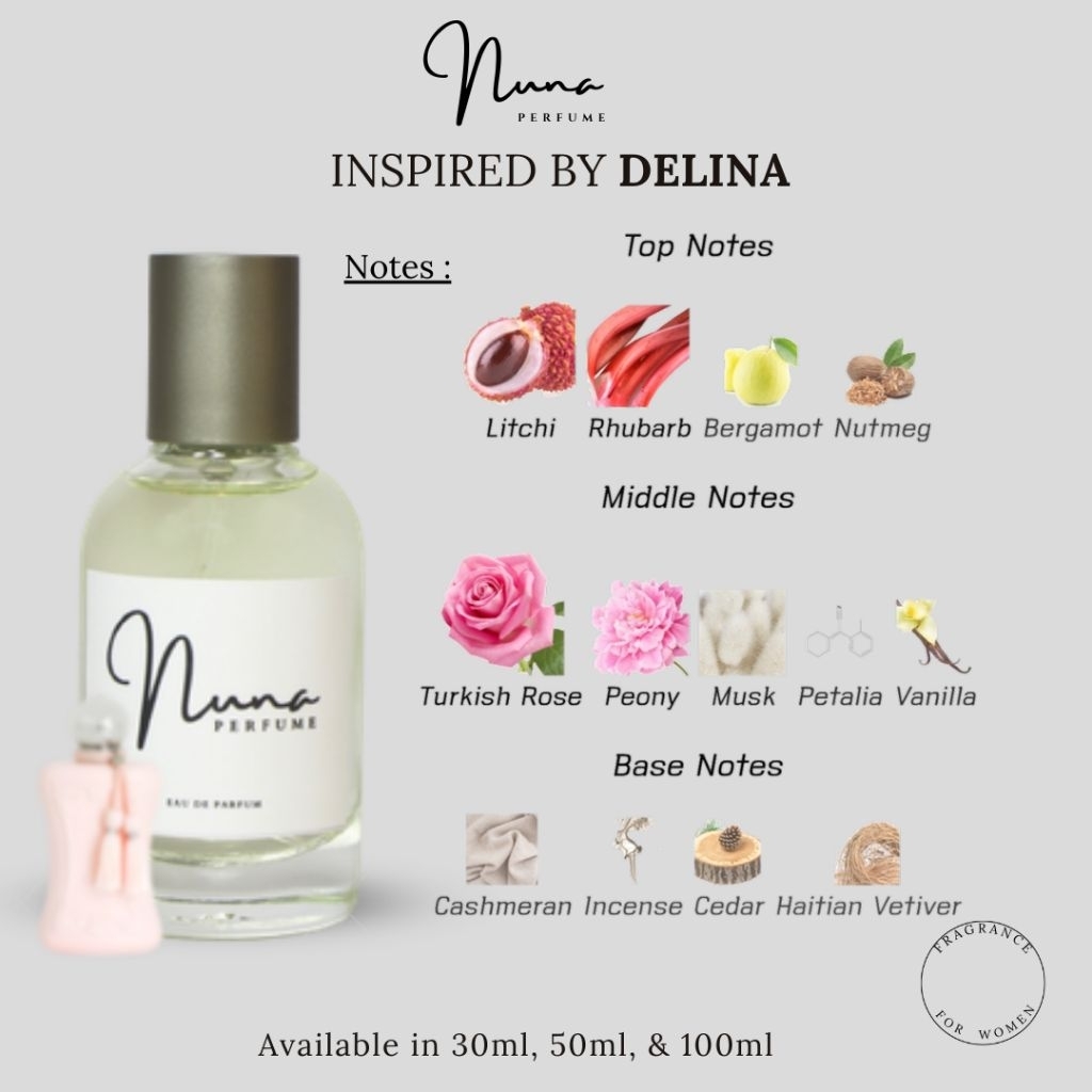 Nuna Perfume Delina de Marly parfum wanita