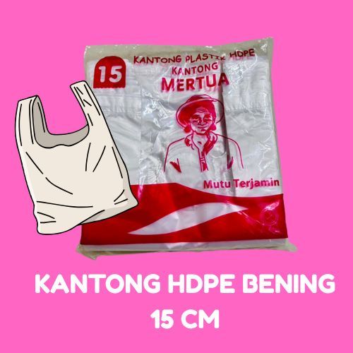 Kantong kresek Bening Mertua ukuran 15 / KANTONG KRESEK BENING UKURAN 15 / KANTONG KRESEK EKONOMIS