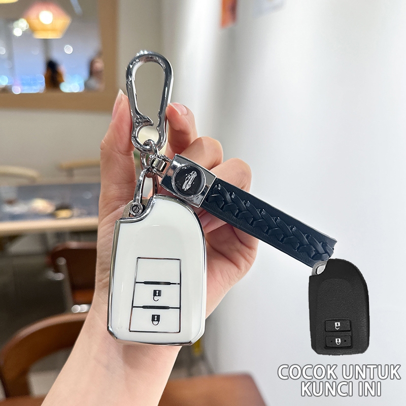 TPU Kunci Remote Mobil Toyota Yaris Vios Cover TPU Sarung Kunci Mobil