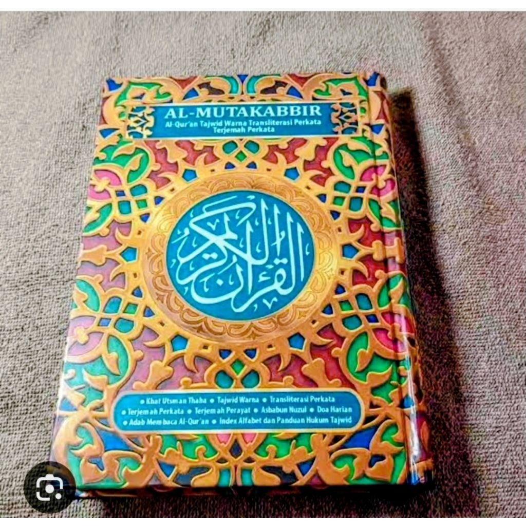 Al-Quran Al-Mutakabbir Transliterasi Perkata Dan Terjemah Perkata