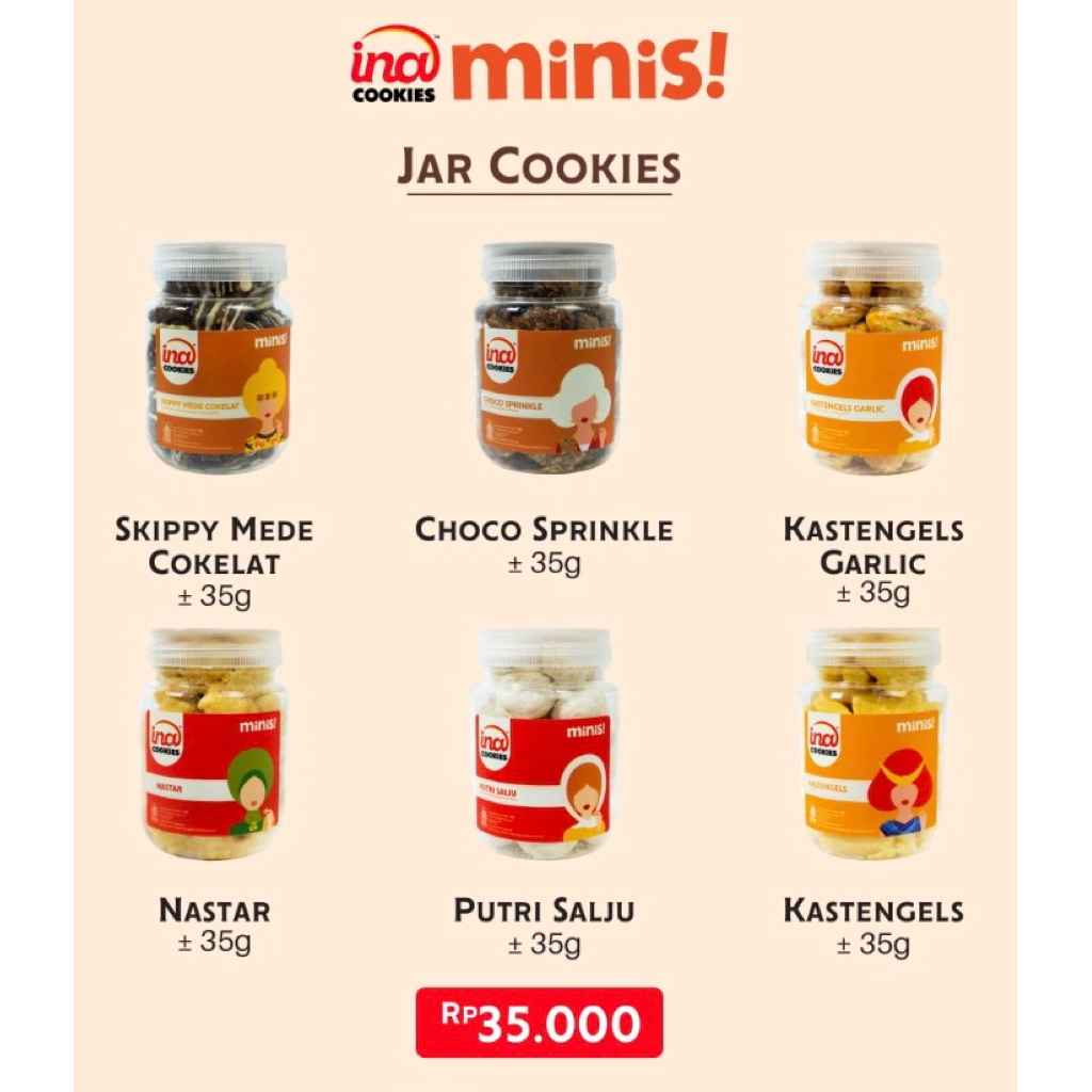 Mini Cookies Ina Cookies