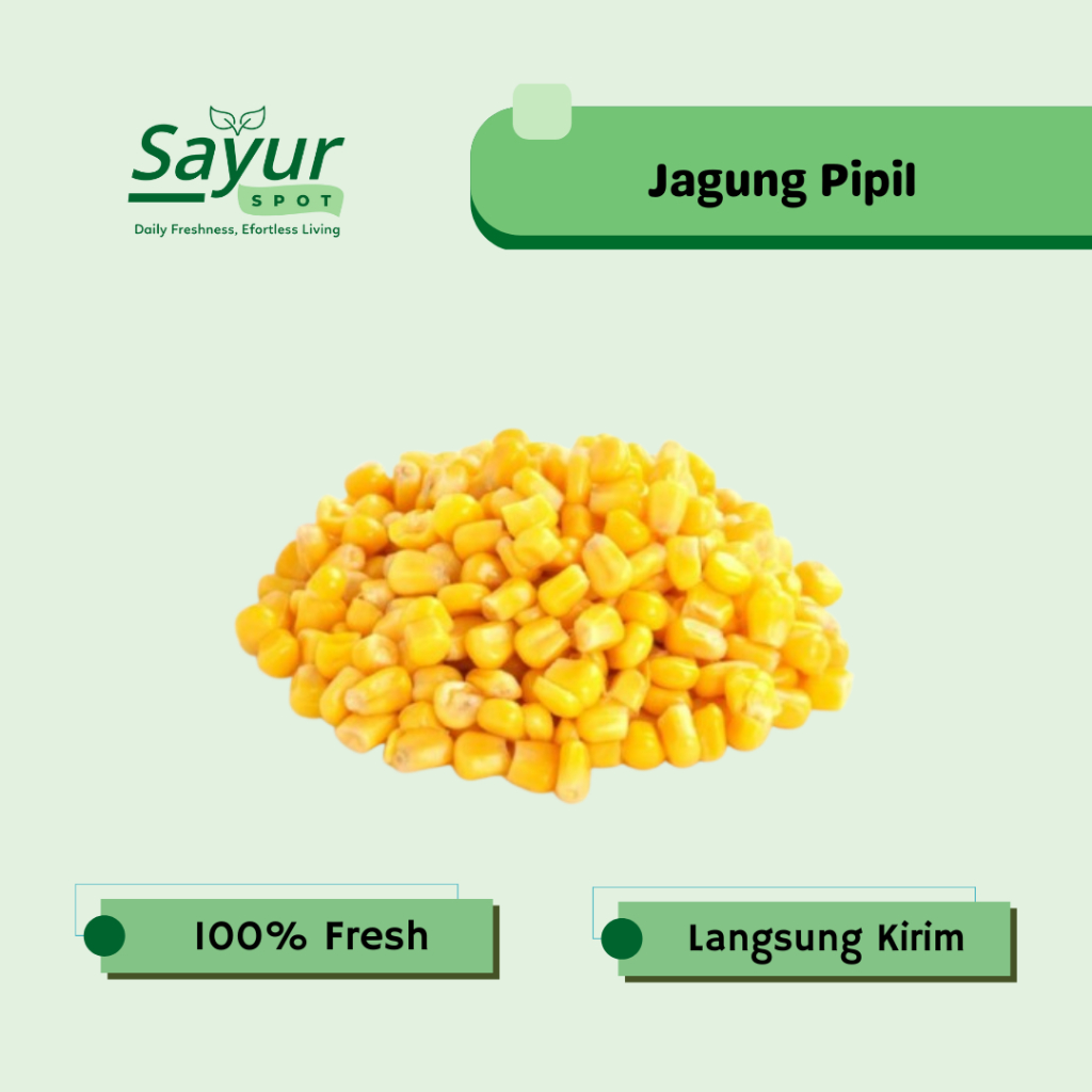 Jagung Pipil Frozen / Jagung Manis Jasuke | Sayur Spot Bekasi