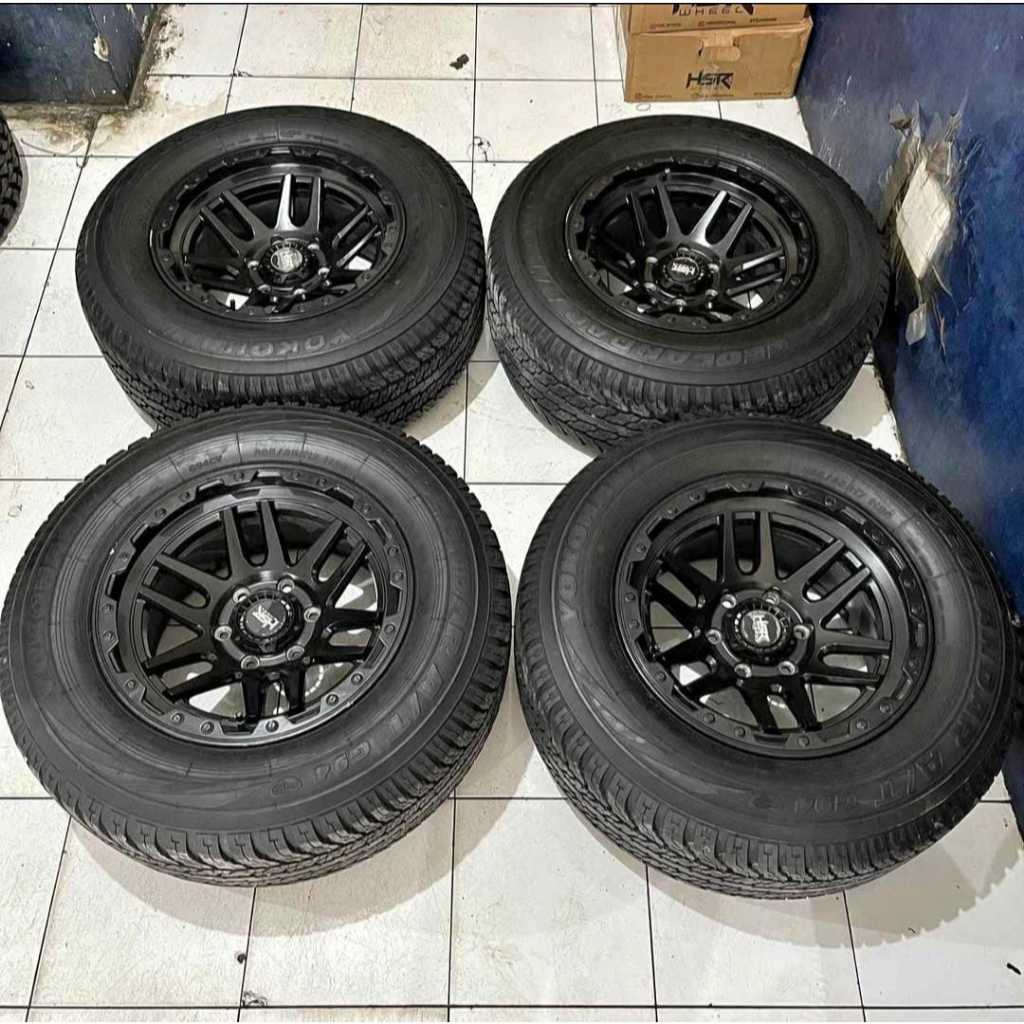 VELG MOBIL SECOND RACING RING 17 HSR MC-803 R17 6X138(VELG SAJA) COCOK FORTUNER PAJERO FORD EVEREST