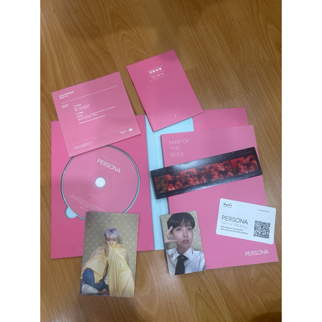 preloved BTS persona album PC jhope RM