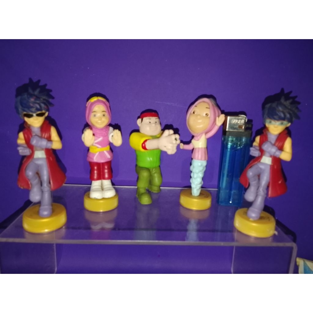 Figure Preloved Boboiboy Kecil - Fang, Gopal, Yaya ( Preloved )