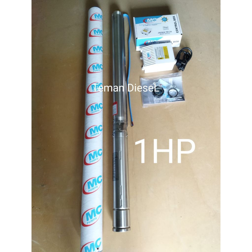 Pompa Submersible 3" Nasional MCpump 1HP Pompa Satelit Nasional 1HP