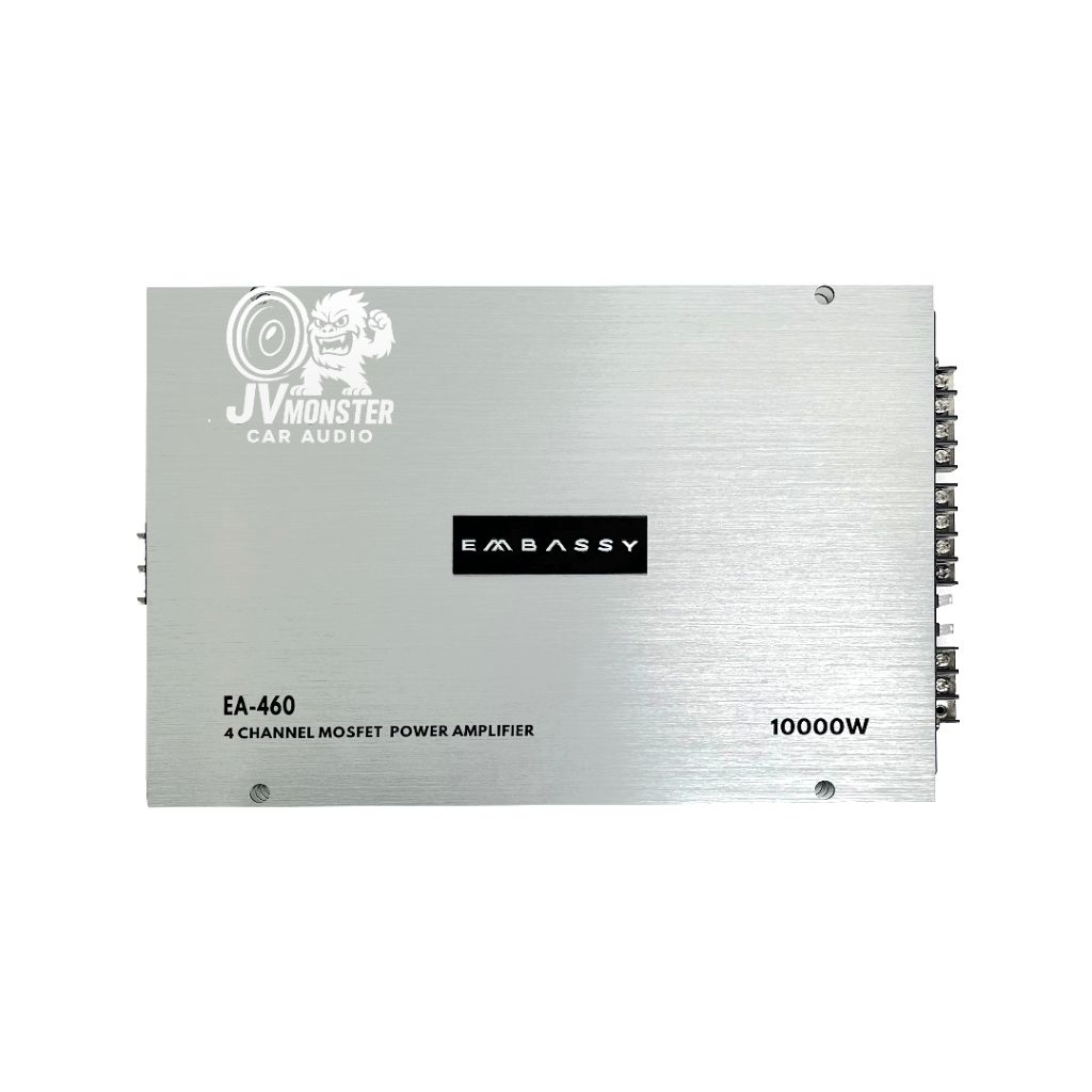 Power Embassy EA-460 Max 10000 Watt 4Channel Mosfet Mosfet Power Amplifier