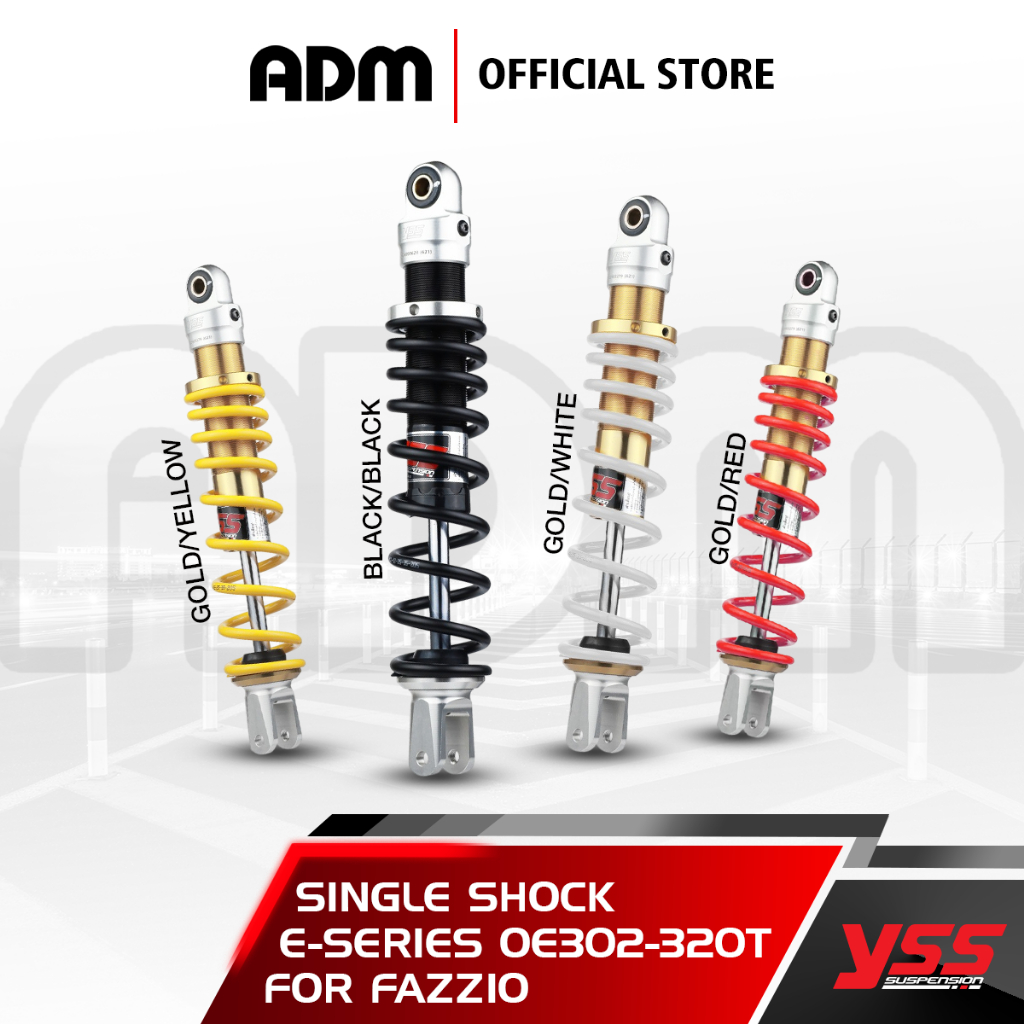 YSS Single Shock E-Series OE302-320T For Fazzio
