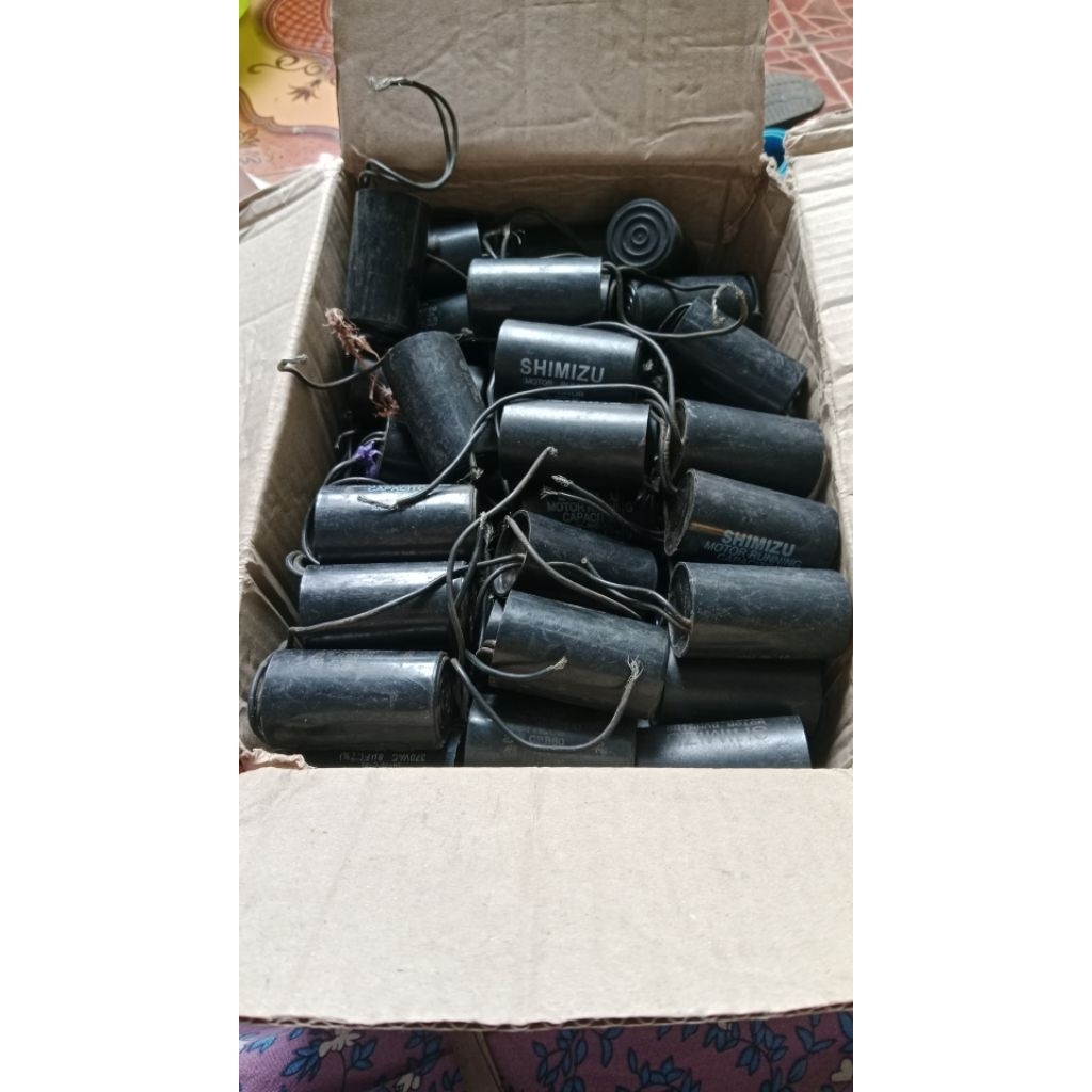 kapasitor pompa air simizu