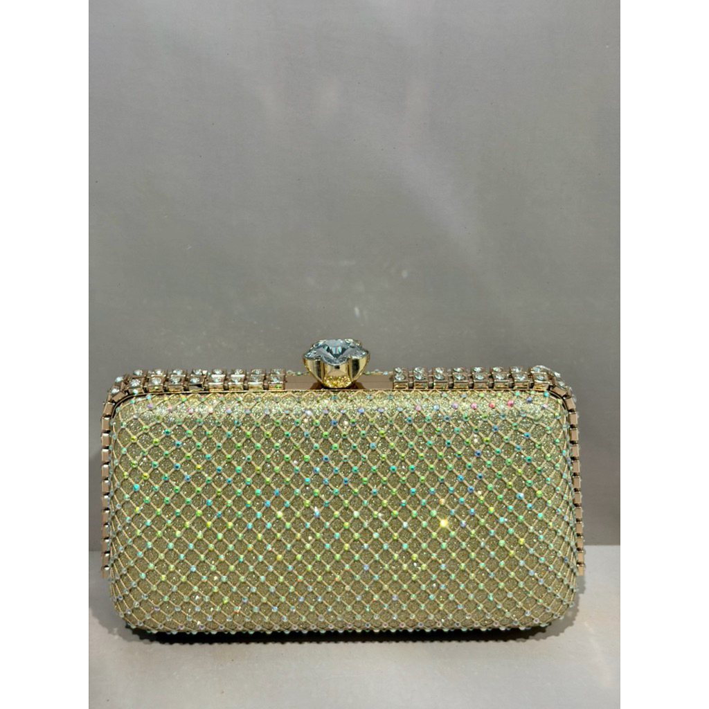 [READY] TAS WANITA PESTA MEWAH 8002-gold