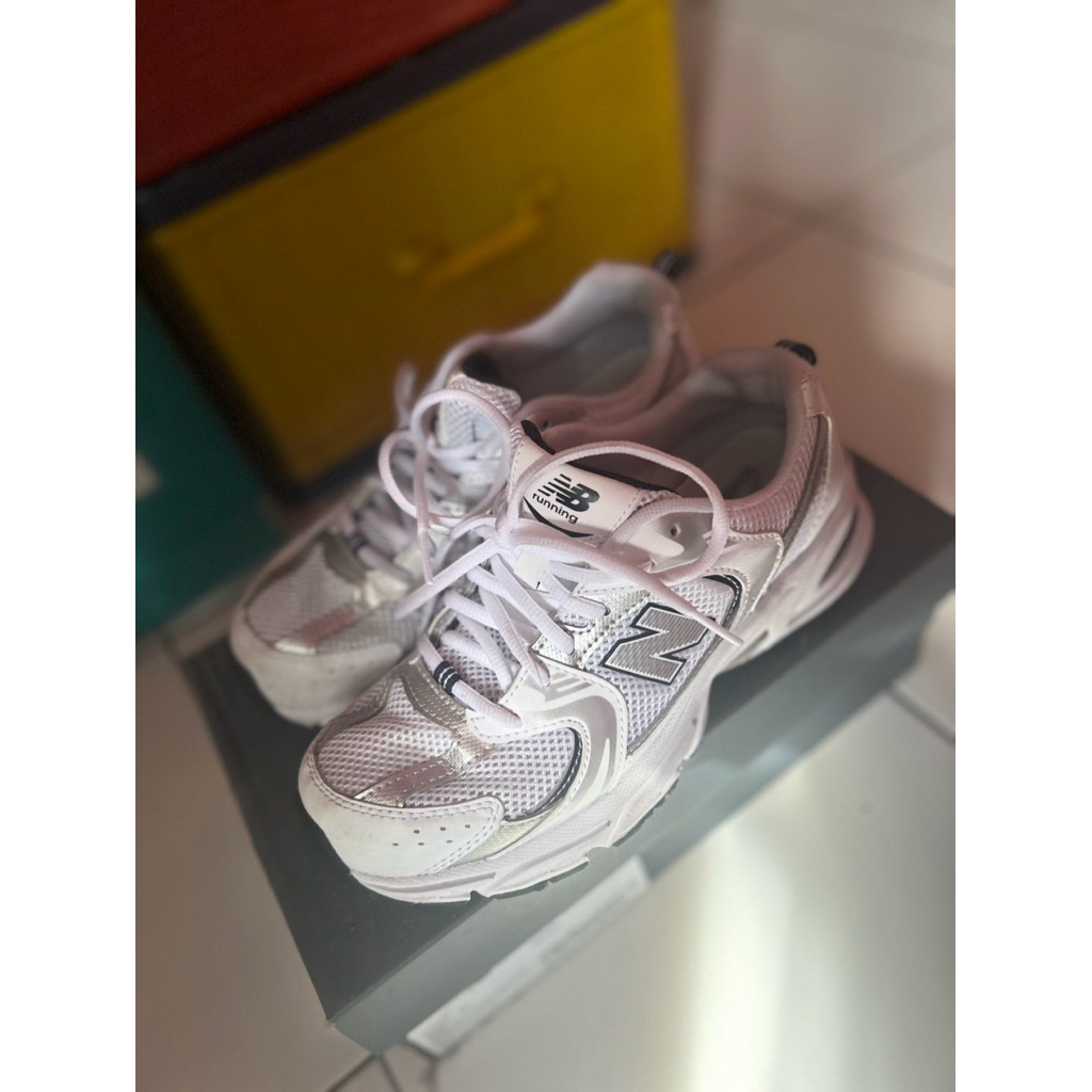 New Balance 530 White Natural Indigo