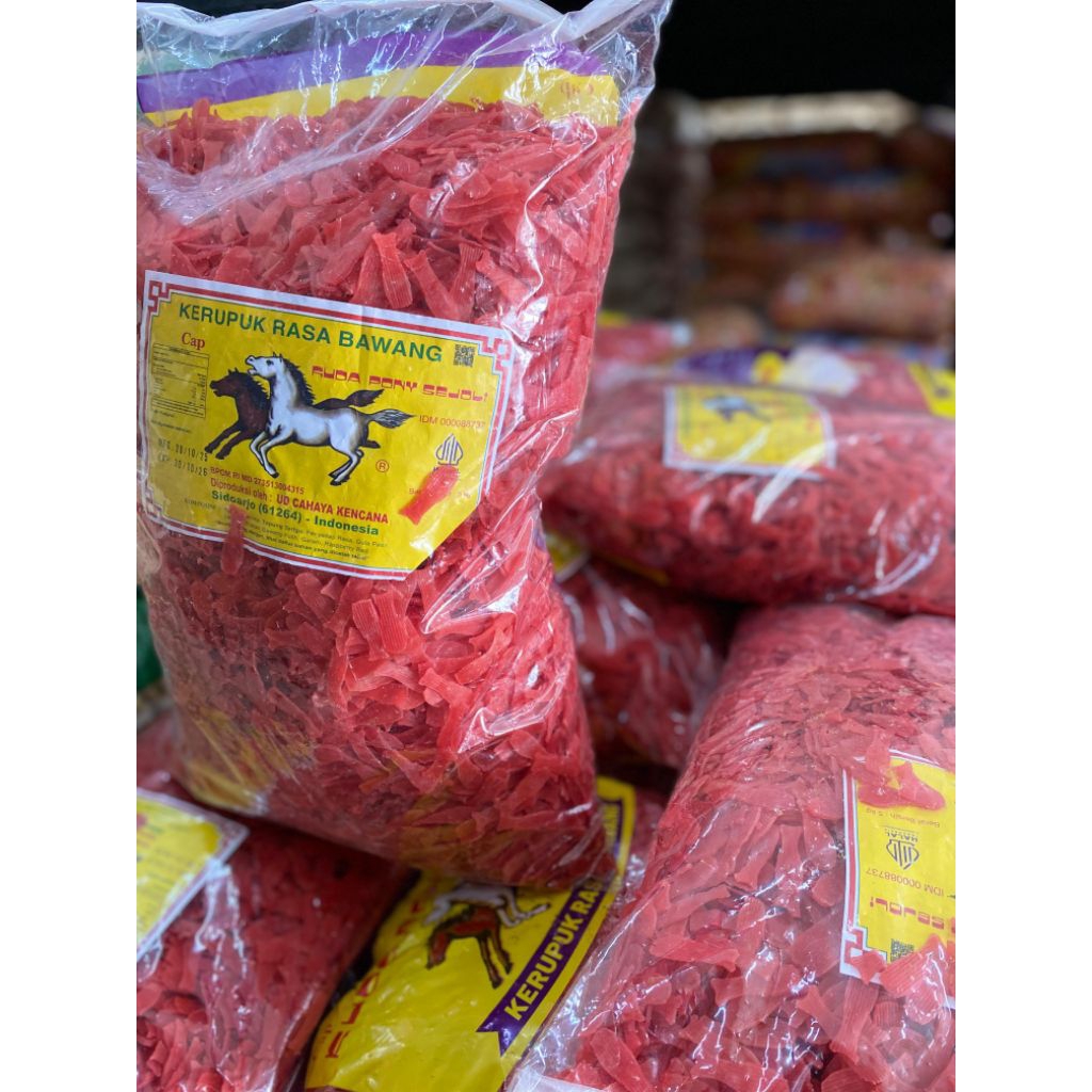 KERUPUK MENTAH BENTUK IKAN 1KG & 5KG