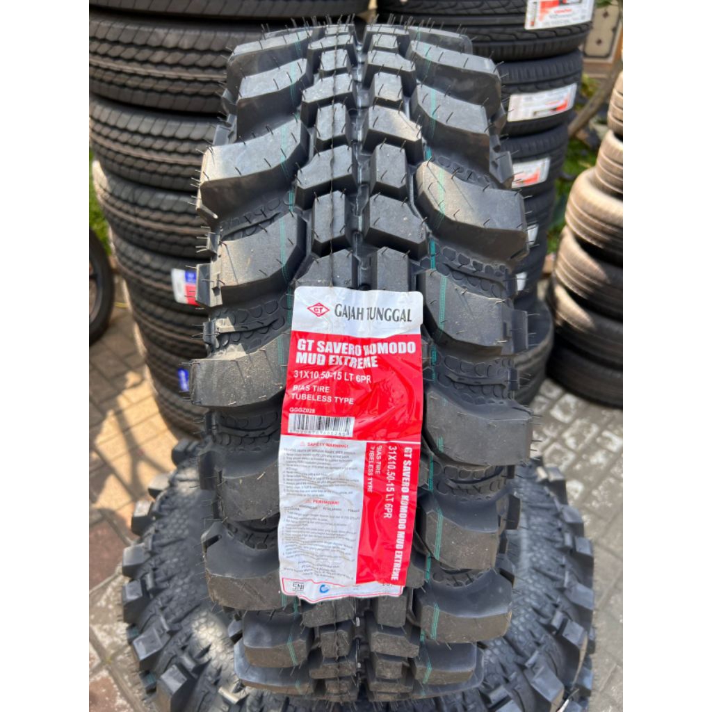 GT RADIAL SAVERO KOMODO EXTREME 31 x 10.5 R15 OFFROAD JEEP BAN LUMPUR BAN PACUL BAN TAHU