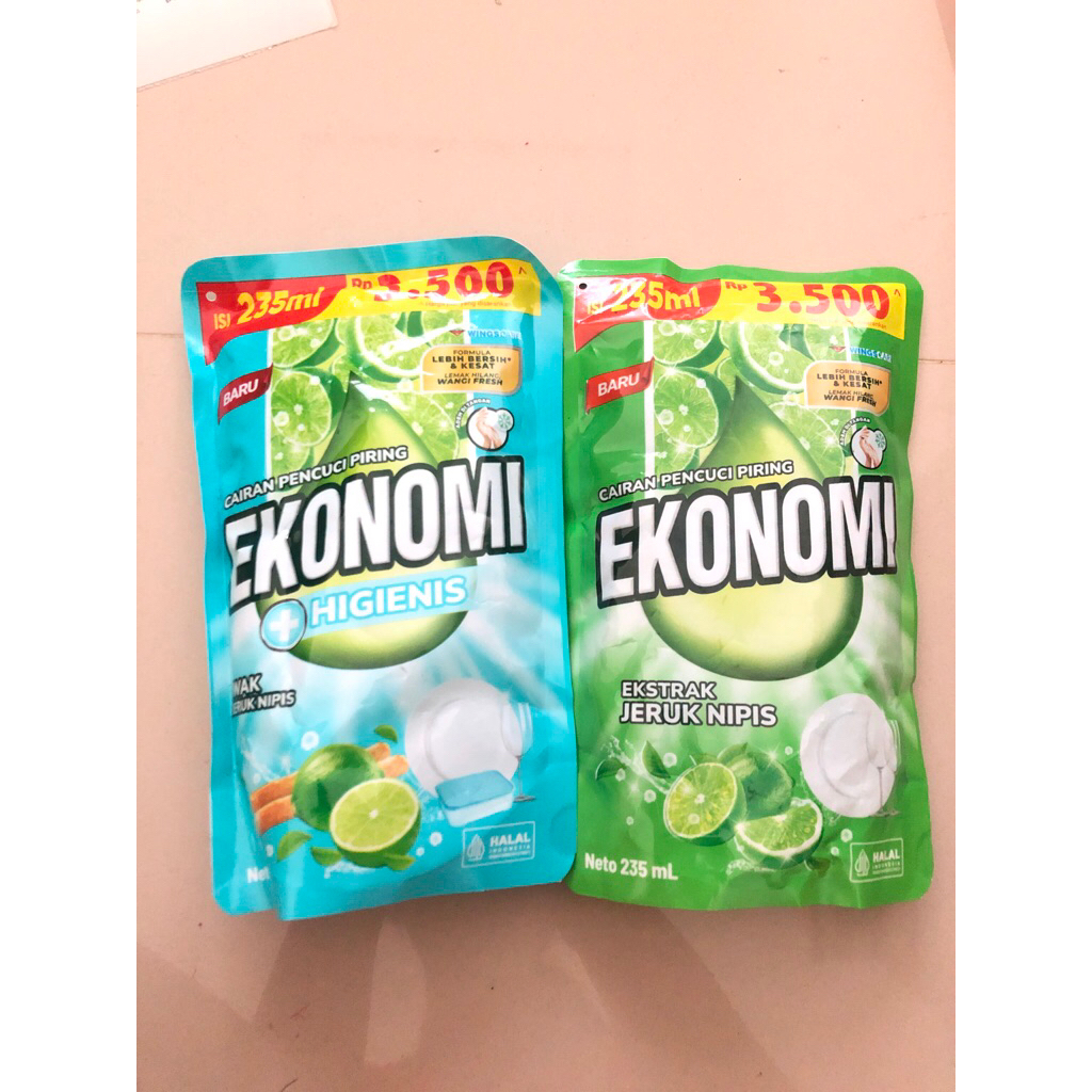 EKONOMI SABUN PENCUCI PIRING 235 ml kemasan 3500