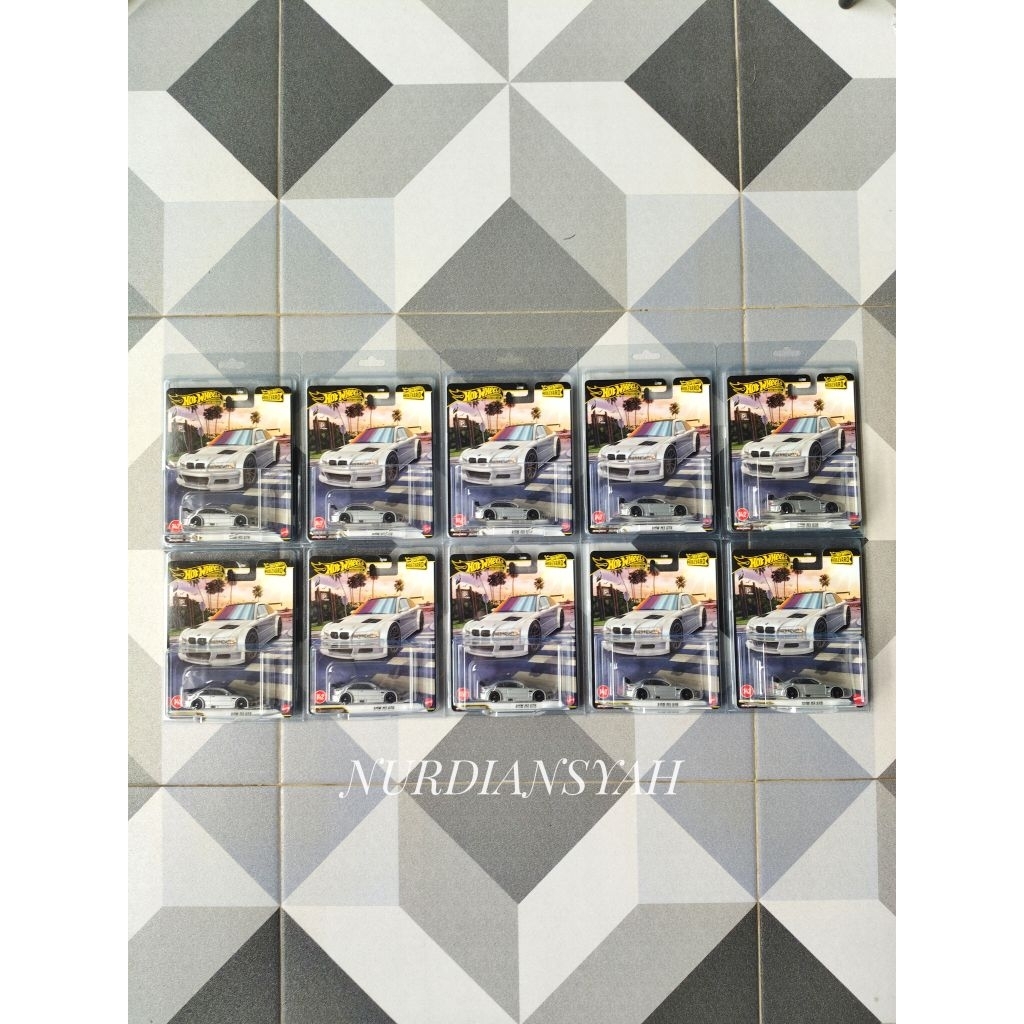 Hot Wheels Premium BMW M3 GTR Boulevard FREE PROTECTOR
