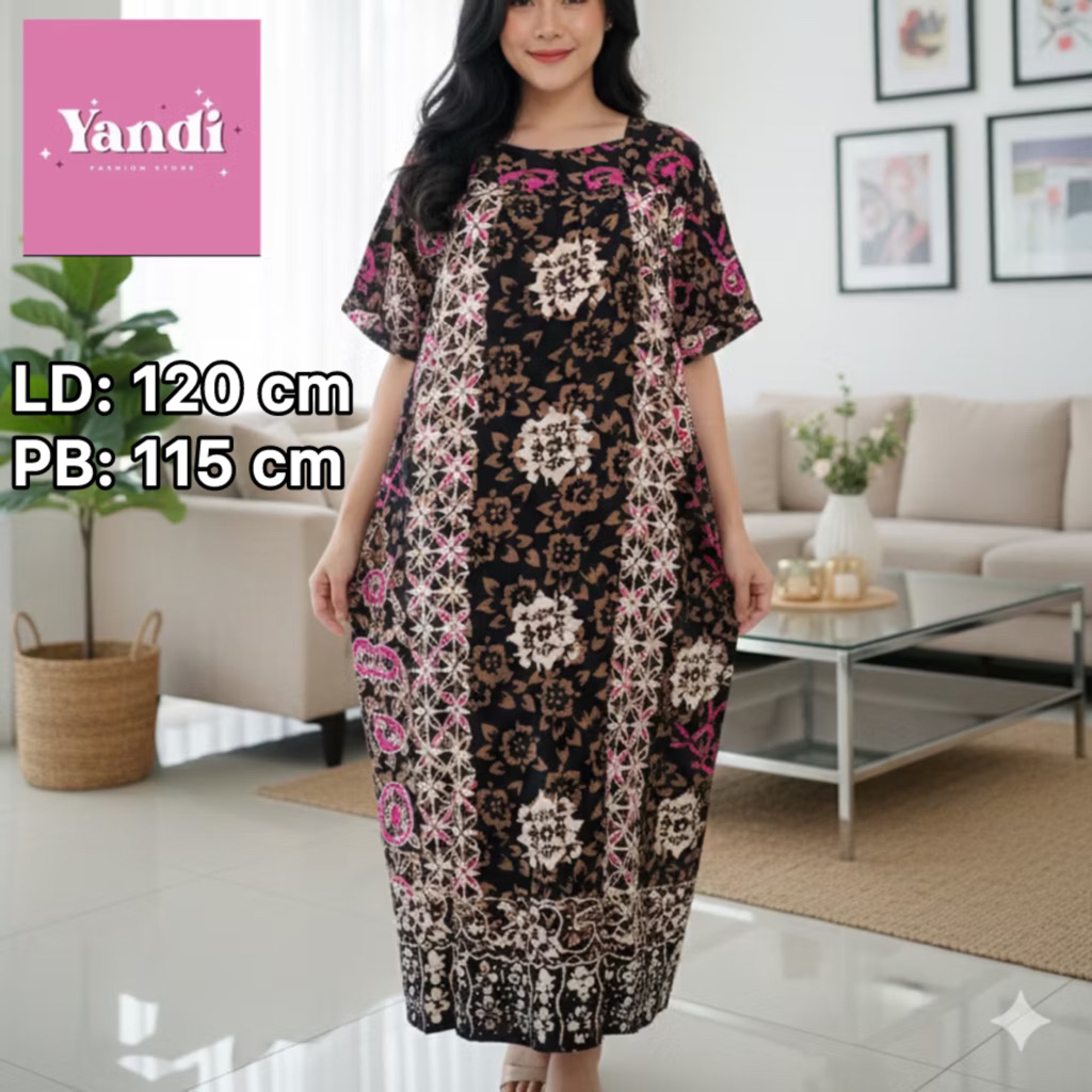 DASTER BL SOLO ORI BATIK CETAK MODEL SIKAK LD 120 CM
