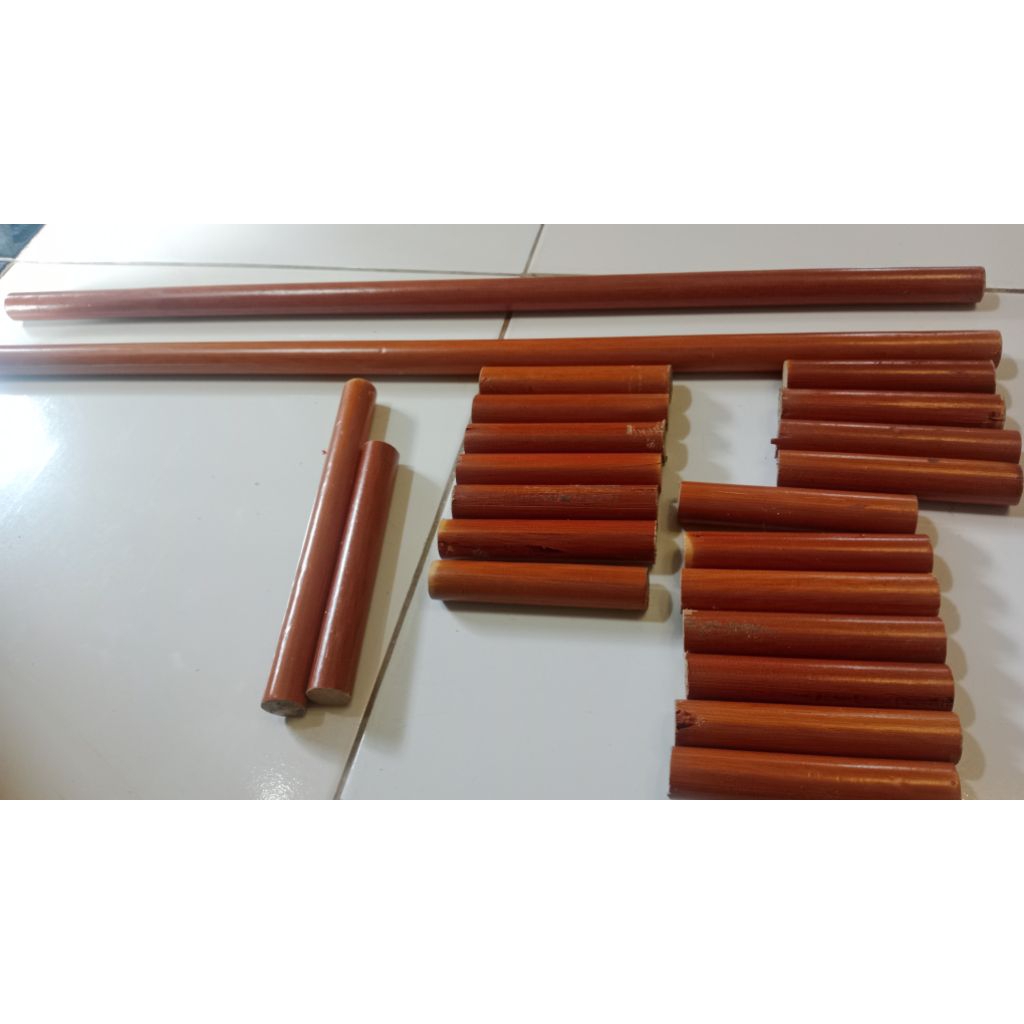 KAYU DOWEL VERNISH diameter 2-2,5cm