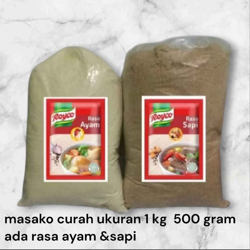 Royco Curah  Rasa Ayam & Sapi Kaldu penyedap rasa
