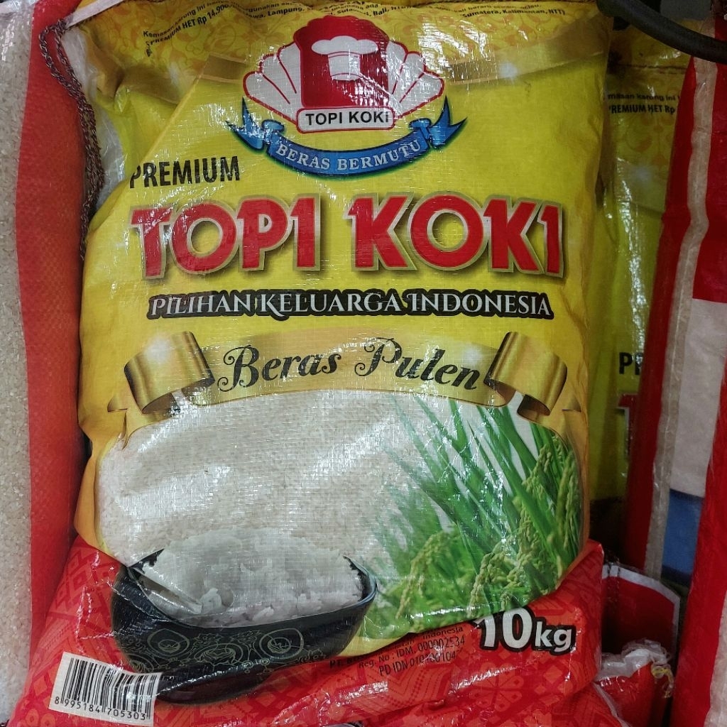 Topi Koki / Belida Beras 10kg