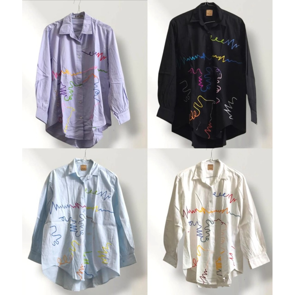 Rurik - Doodle Embroidery Shirt