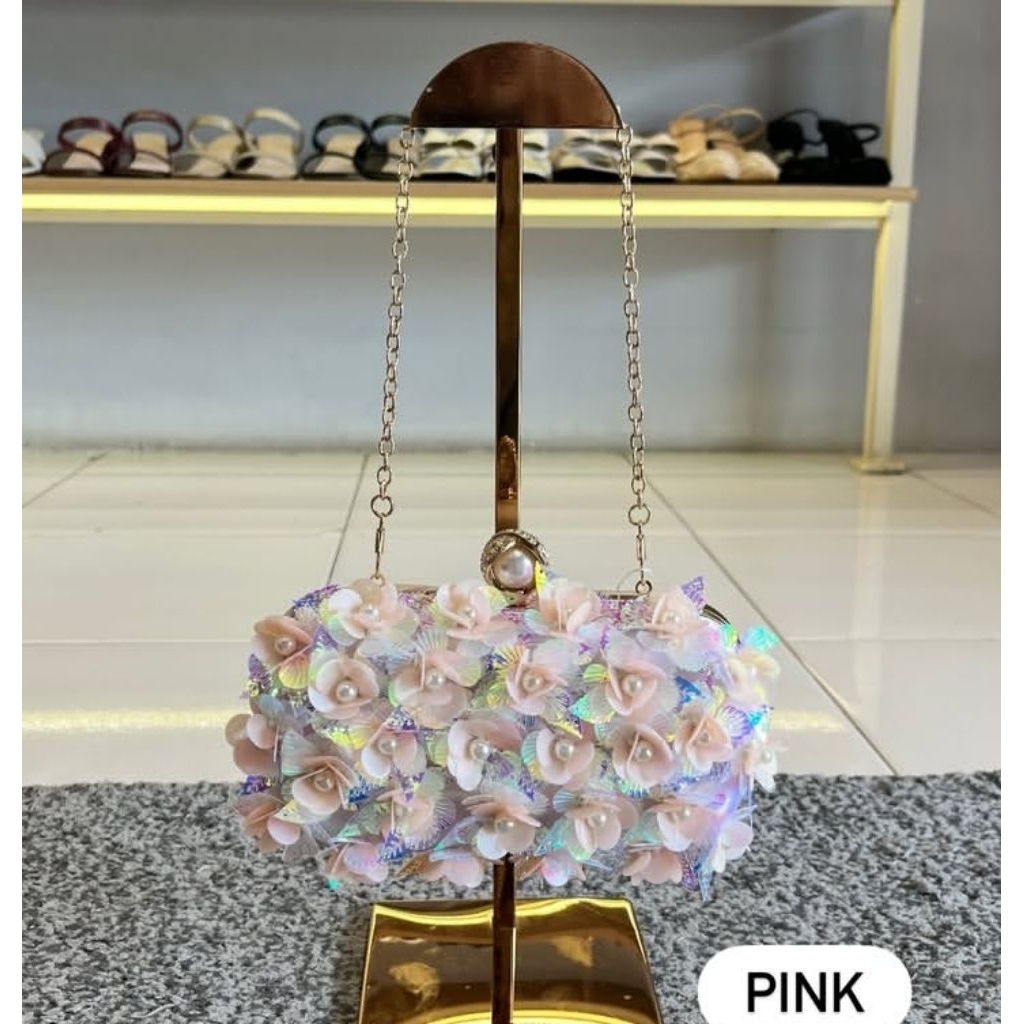 Tas pesta mevvah/handbag pesta mevvah full manik/Tas pesta glamour full manik