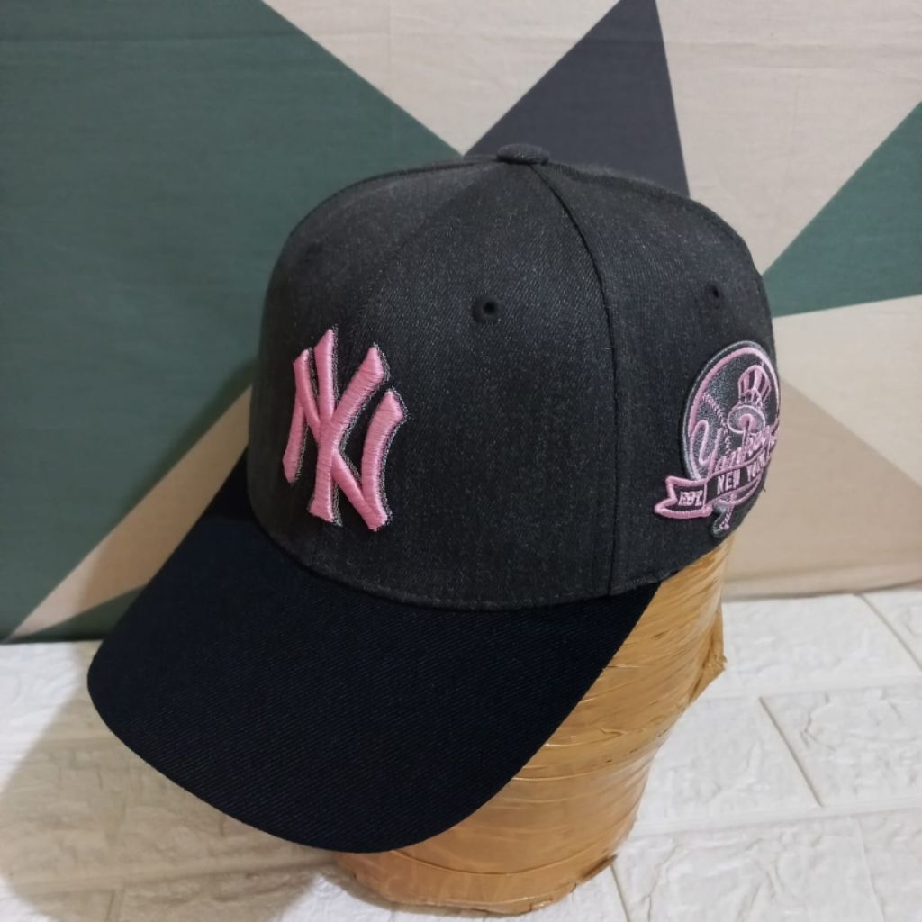 Topi eMLB Topi Bisbol Topi NY 2 Warna Size Xs-S stok 7640