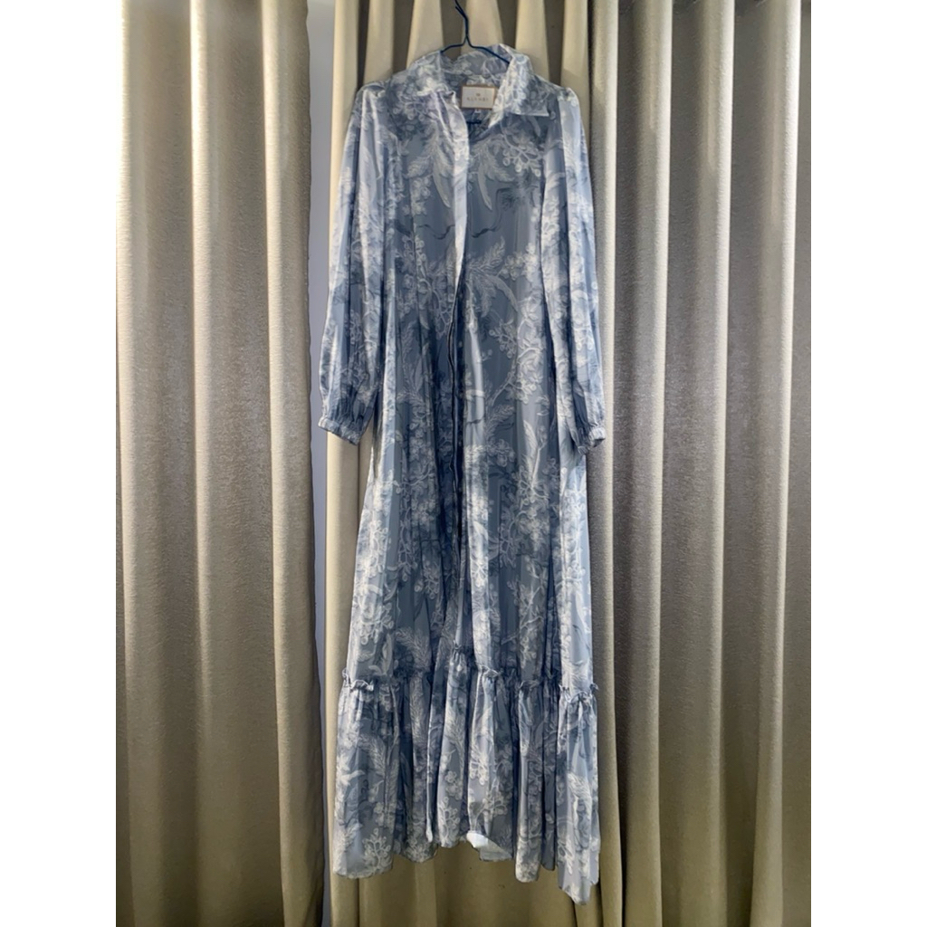 klamby dress ruby collar dress size s lagoon breeze