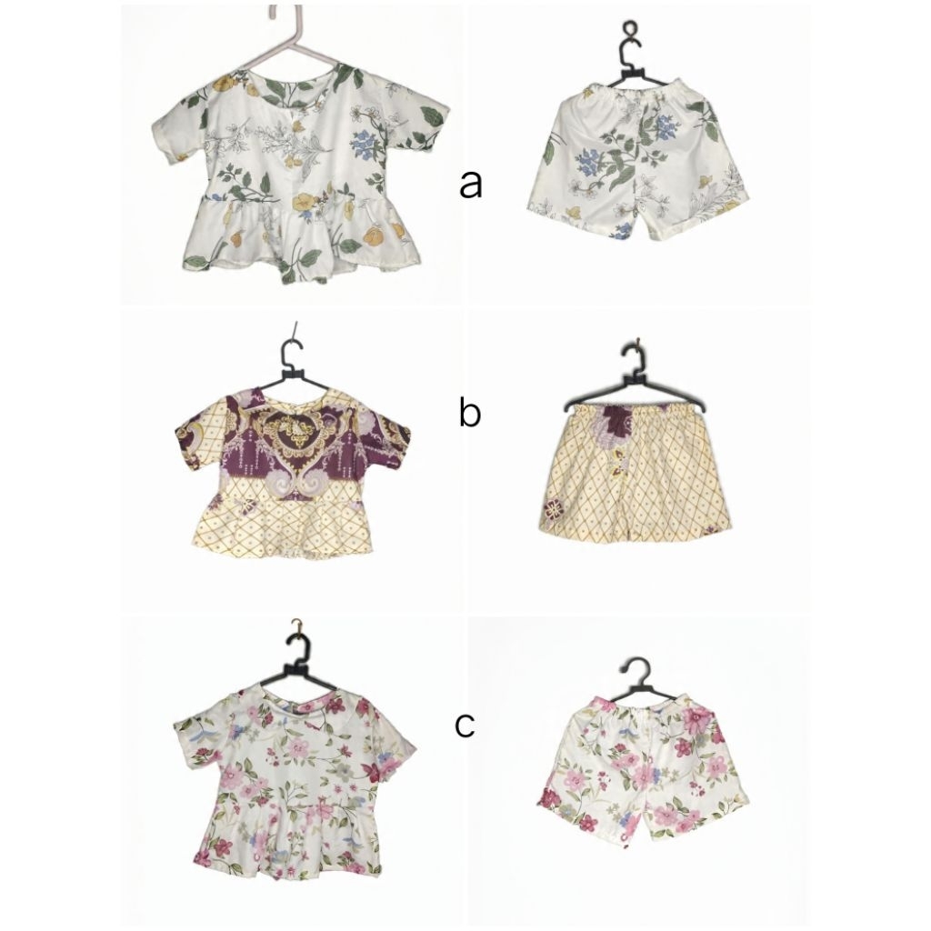 STELAN ANAK PEREMPUAN/BAJU ANAK ATASAN BAWAHAN/BAJU ANAK SEHARI HARI
