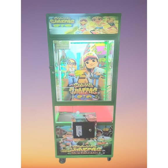 MAINAN VIRAL ANAK MESIN CAPIT BONEKA KARAKTER LUCU (1 SET +KOIN) 1 SET LENGKAP LANGSUNG PAKAI