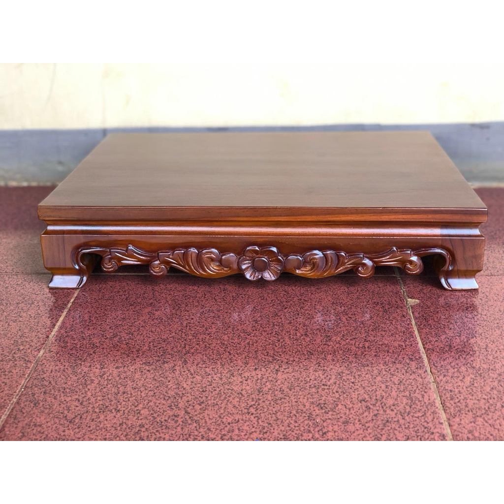 meja pot bonsai/ meja tatakan bonsai ukir/ meja kecil/meja hias