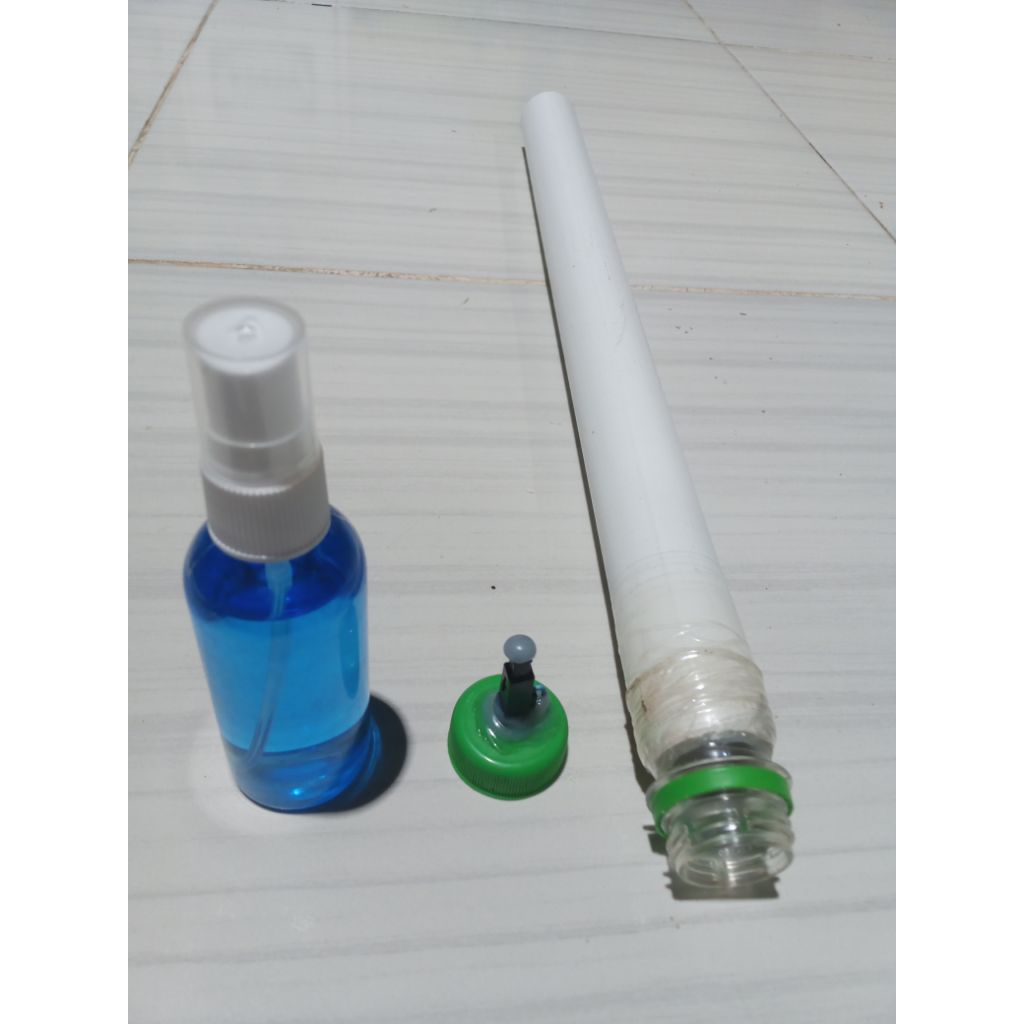 Kerajinan Kaleng Bekas Susu Beruang dan paralon AW