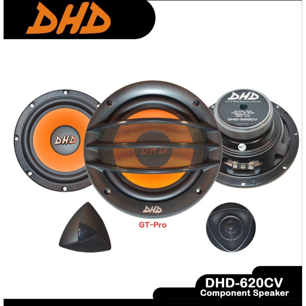 Speaker Mobil Split Audio Speaker Mobil DHD 6.5 dan Speaker Split Audio Mobil Carman 6.5" CM 629
