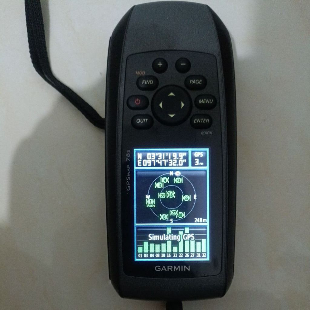 GPS Map 78s Merk Garmin Original Second