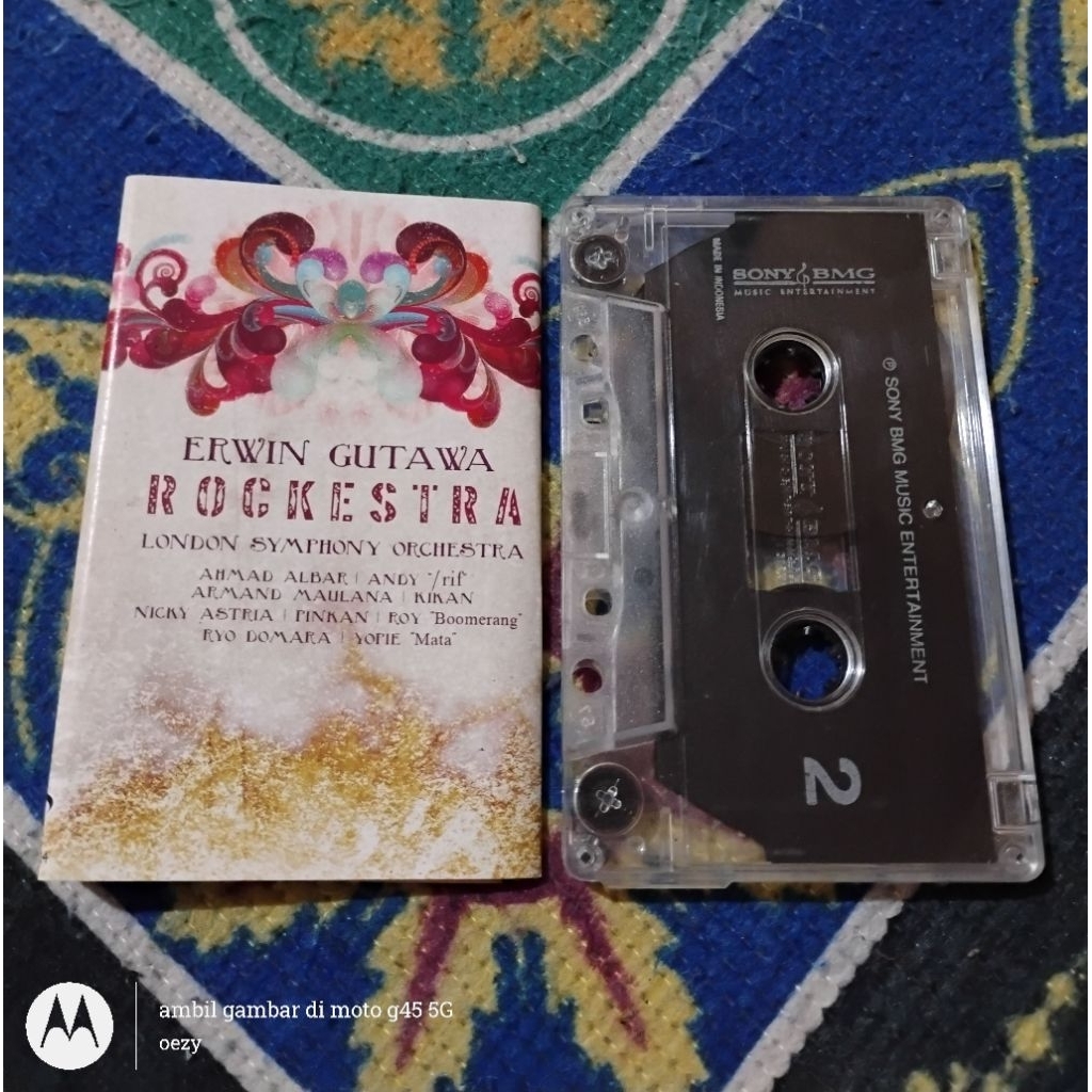 Kaset pita Erwin Gutawa Rockestra