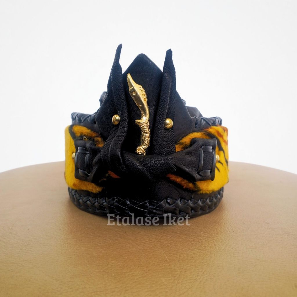 Totopong Sunda Kulit Asli,Blangkon,Udeng Premium Aksesoris Khas Sunda