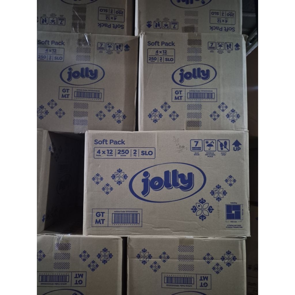 TISUE MURAH JOLLY 250 SHEET [ DUS ]