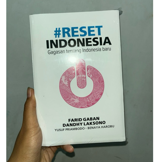 Buku #Reset Indonesia Gagasan Tentang Indonesia: Baru by Farid Gabhan & Dandy Laksono