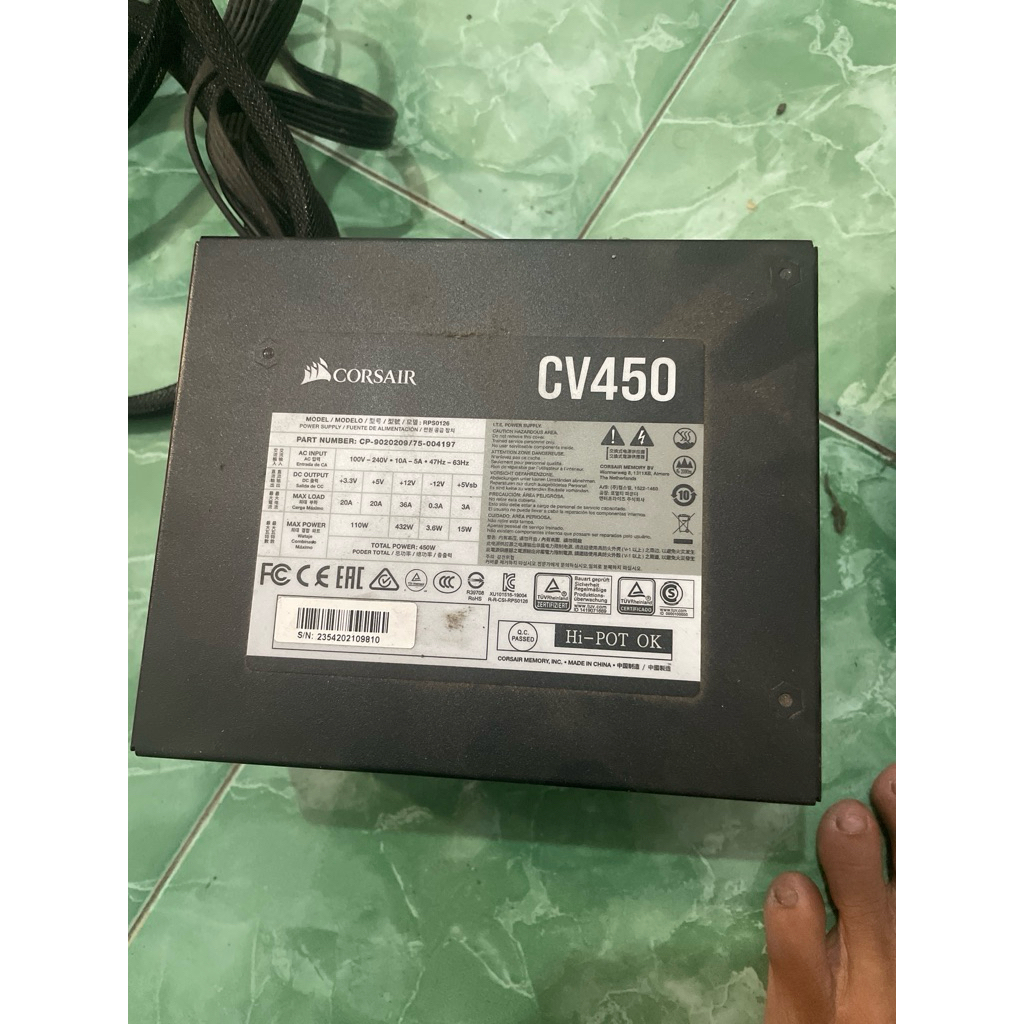 PSU CORSAIR CV450