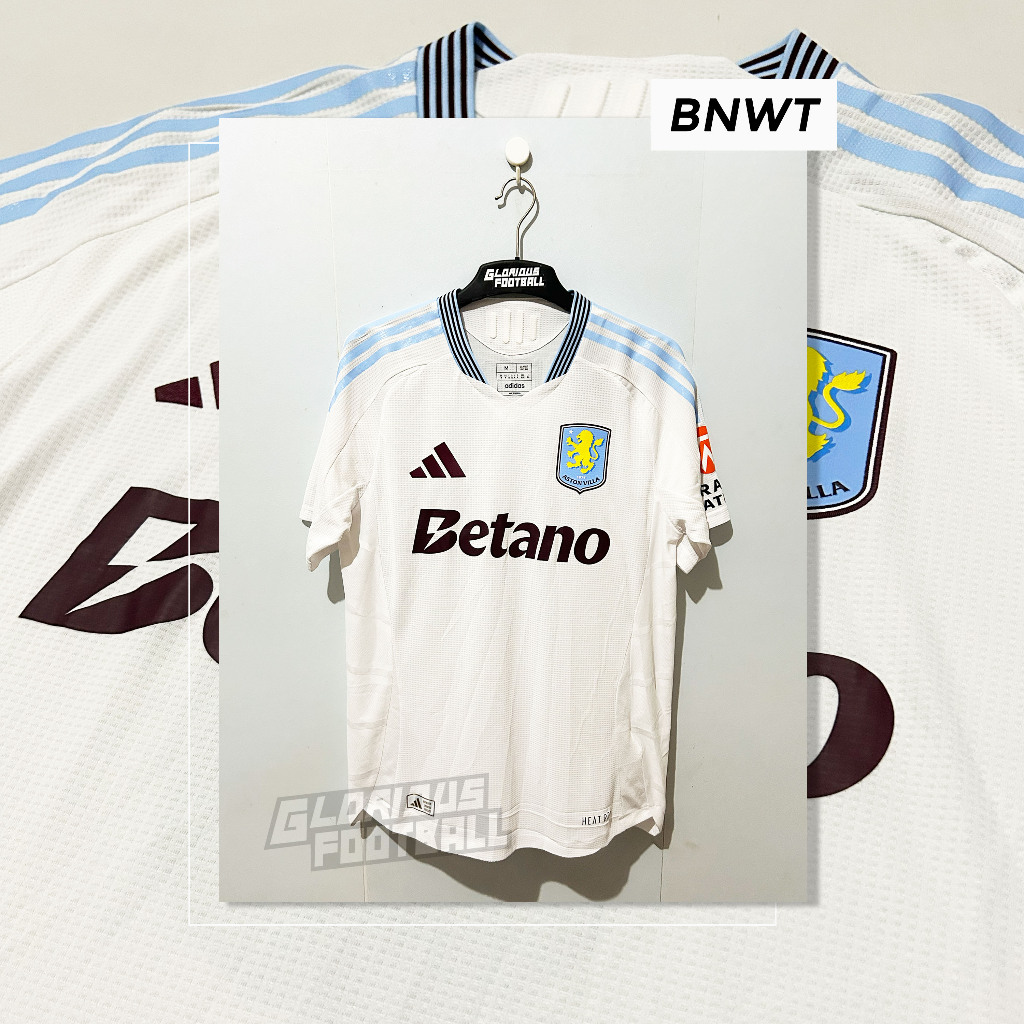 Jersey Original Aston Villa Away 2024/2025 Player Issue TIELEMANS #8 BNWT - JD1201